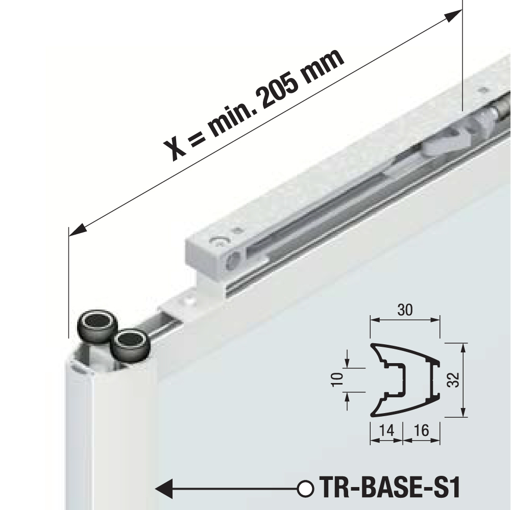 Доводчик Т80 S 60/80кг Доводчик Т80 S 60/80кг