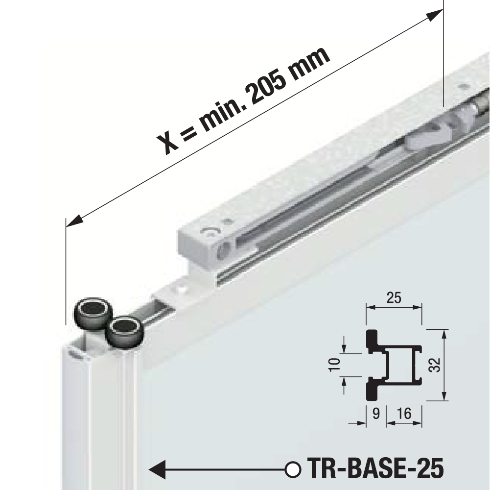 Доводчик Т80 S 60/80кг Доводчик Т80 S 60/80кг