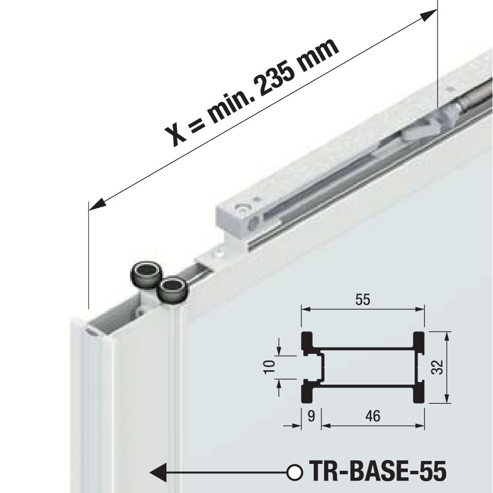 Доводчик Т80 S 60/80кг Доводчик Т80 S 60/80кг
