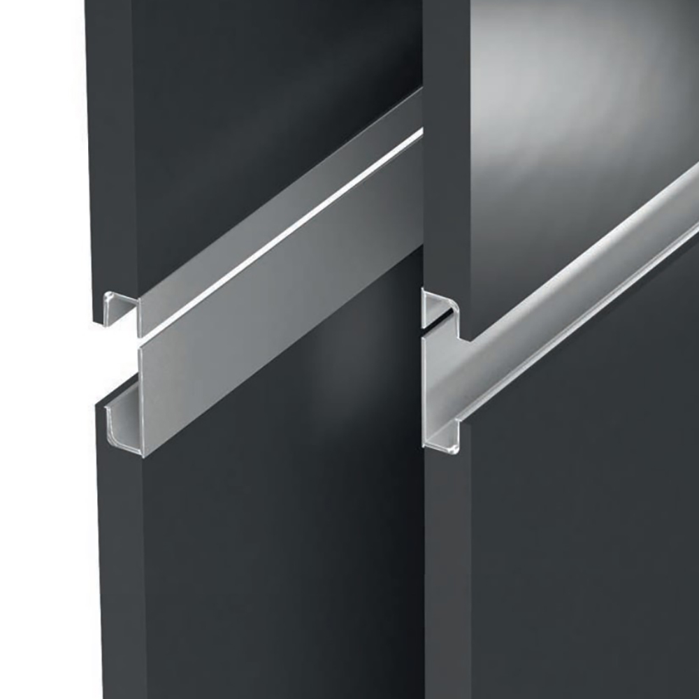 Профіль-ручка верхня 2740мм, алюміній Профіль-ручка верхня 2740мм, алюміній