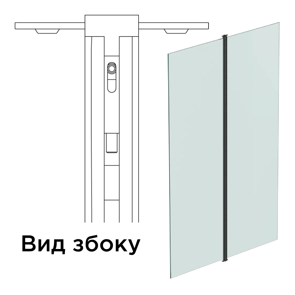 Профіль вертик. Grid середній (перфорація з двох сторін) 3000мм (F), коричневий