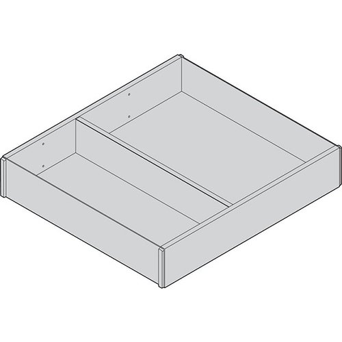 Рама AMBIA-LINE для LEGRABOX стандартний ящик, L=270мм, шир.=242мм, Дуб Бардоліно/білий