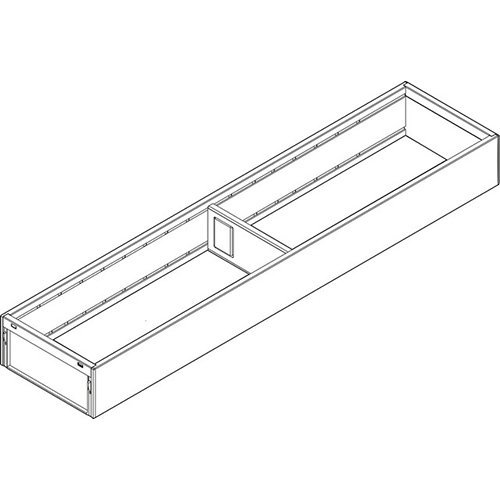 Рама AMBIA-LINE для LEGRABOX, стандартний ящик, сталь, L=550мм, білий шовк