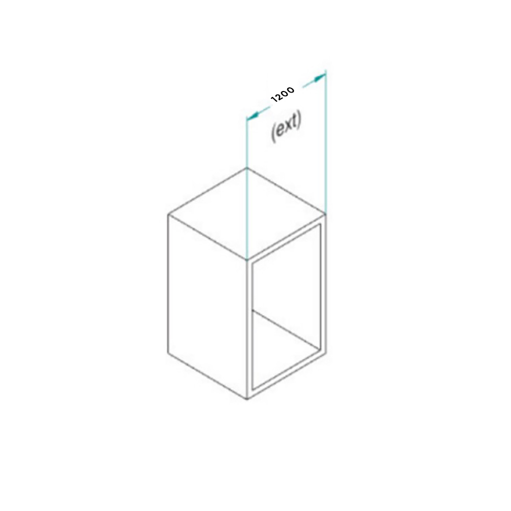 Рама для сушарки Ellite, 1200мм, алюміній  Рама для сушарки Ellite, 1200мм, алюміній