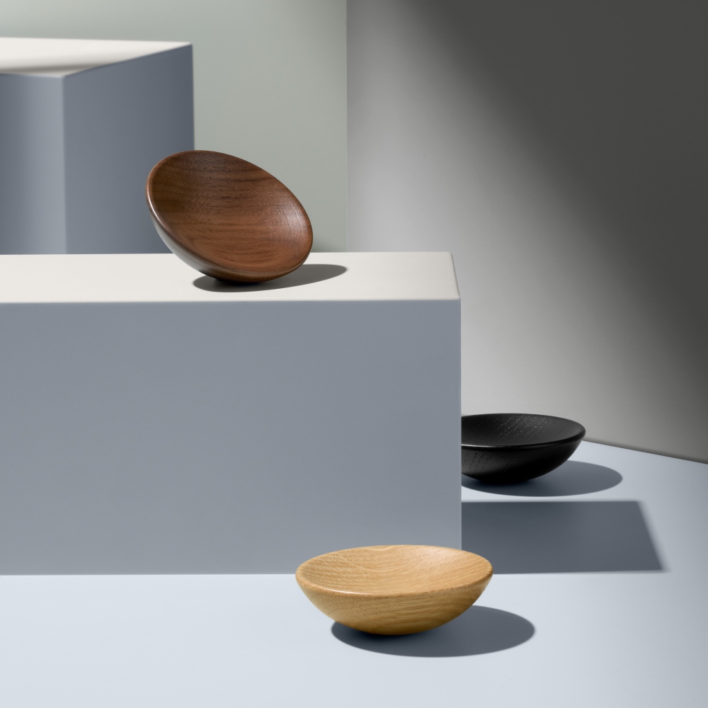 Ручка-кнопка BOWL d65х20мм, дуб лакований Ручка-кнопка BOWL d65х20мм, дуб лакований