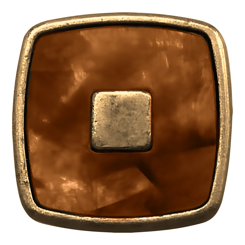 Ручка-кнопка стара бронза/штучні перли Ручка-кнопка стара бронза/штучні перли