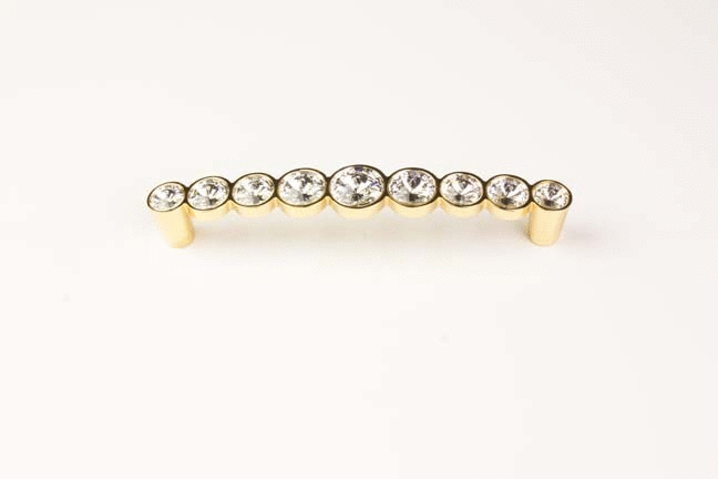 Ручка стар.бронза/кристал L=114мм, м/о 96мм Ручка стар.бронза/кристал L=114мм, м/о 96мм