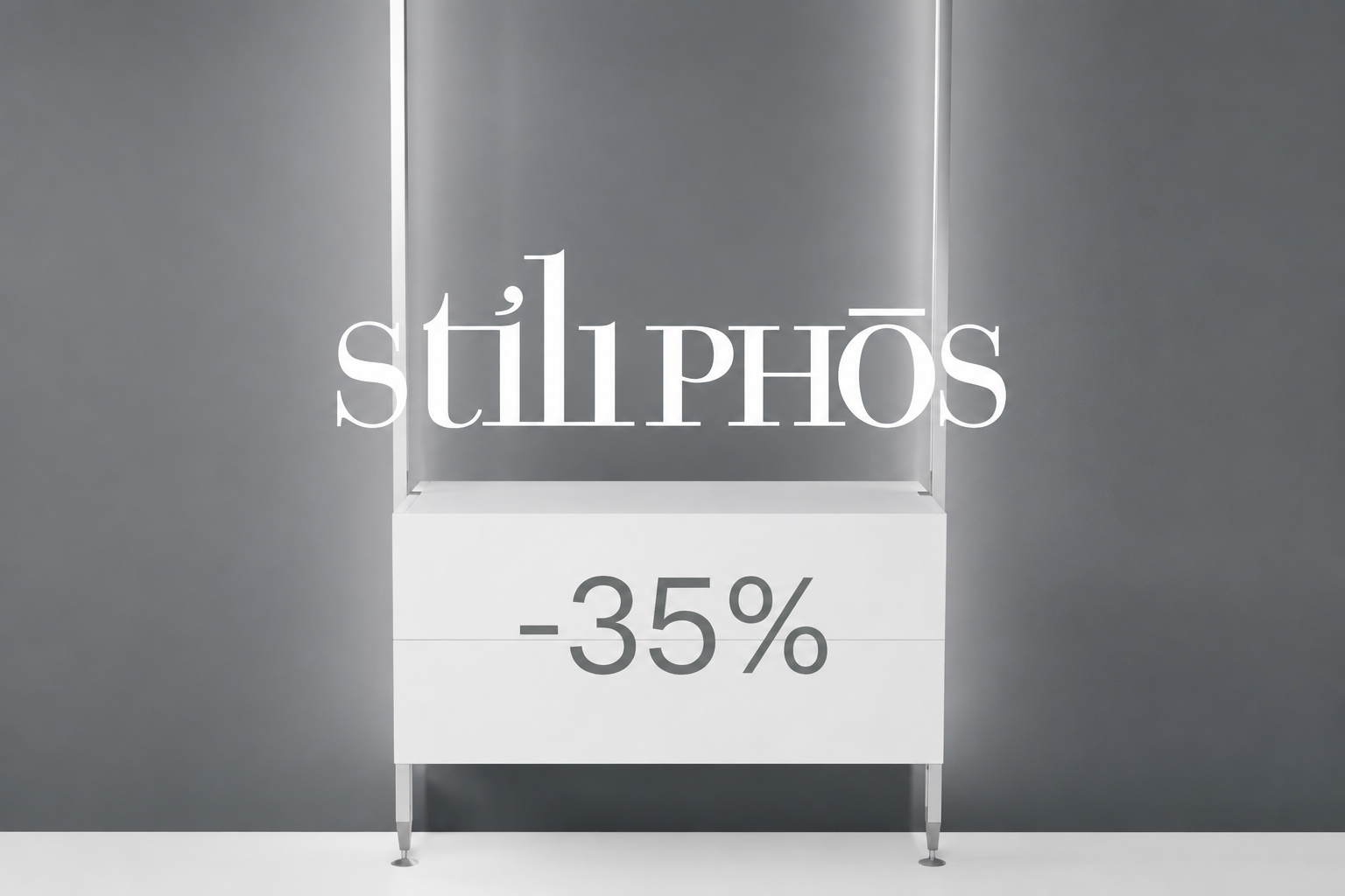 Спецпропозиція для виробників меблів: знижка 35% на Volpato Stili Phos в чорному кольорі