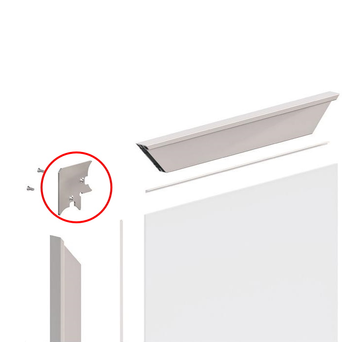 Куточок 67х67мм для фасадів ANTE Куточок 67х67мм для фасадів ANTE