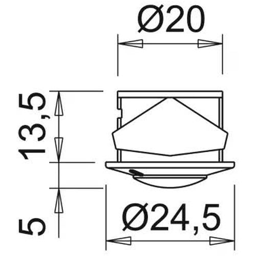 Вимикач IFR V09 сенсор.інфрачервон., 220V, регул. вимик. 10с-3хвил.                                     Вимикач IFR V09 сенсор.інфрачервон., 220V, регул. вимик. 10с-3хвил.