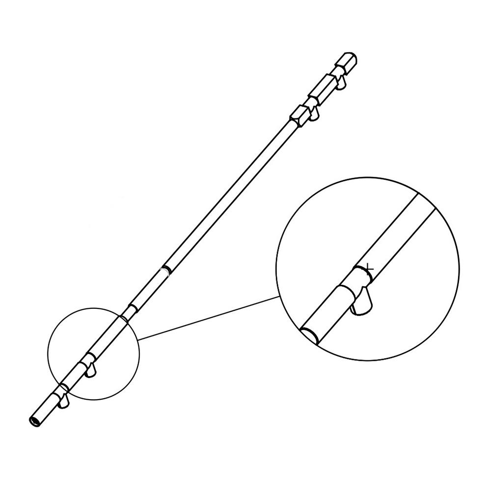 Вирівнювач  для дверей серії 501, L=2585мм Вирівнювач  для дверей серії 501, L=2585мм