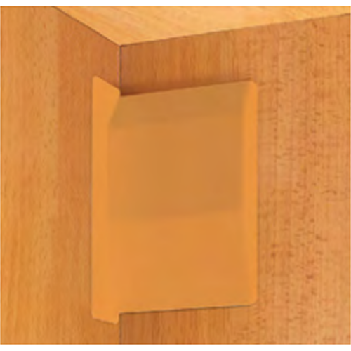 Заглушка 55мм для підвіса 807, білий, права