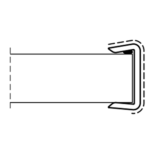 Заглушка Castagno (Sorrento) H=100мм (пластик) 