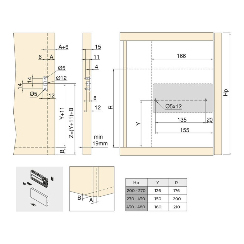 Заглушка для зовнішнього механізму SLIMWINCH, шовково-сірий (RAL 7044) Заглушка для зовнішнього механізму SLIMWINCH, шовково-сірий (RAL 7044)