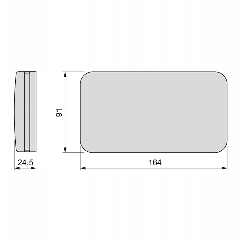 Заглушка Miniwinch біла (пластик) Заглушка Miniwinch біла (пластик)