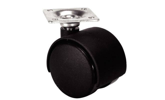 Ролик поворотн. d=35мм на платф., 25кг                                                               Ролик поворотн. d=35мм на платф., 25кг