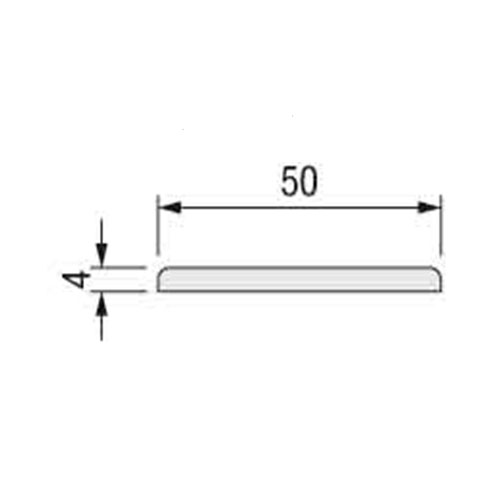 Молдінг MD5004 3600мм, чорний Молдінг MD5004 3600мм, чорний