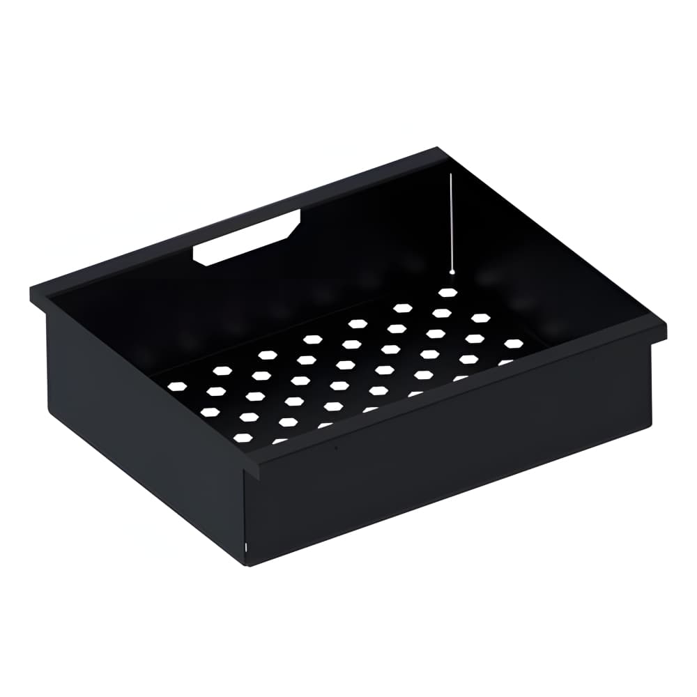 Кошик Ipnos 600мм (452х397х125мм), висувний, металевий лист, чорний Кошик Ipnos 600мм (452х397х125мм), висувний, металевий лист, чорний