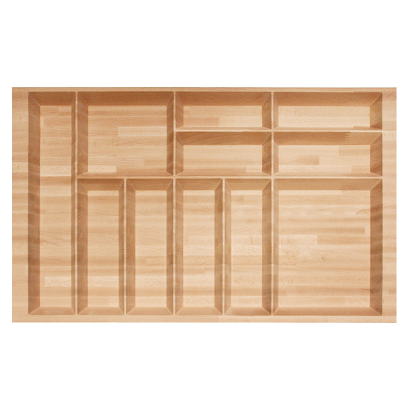 Лоток Q-Line для столових приладів 900мм, венге                                                             Лоток Q-Line для столових приладів 900мм, венге