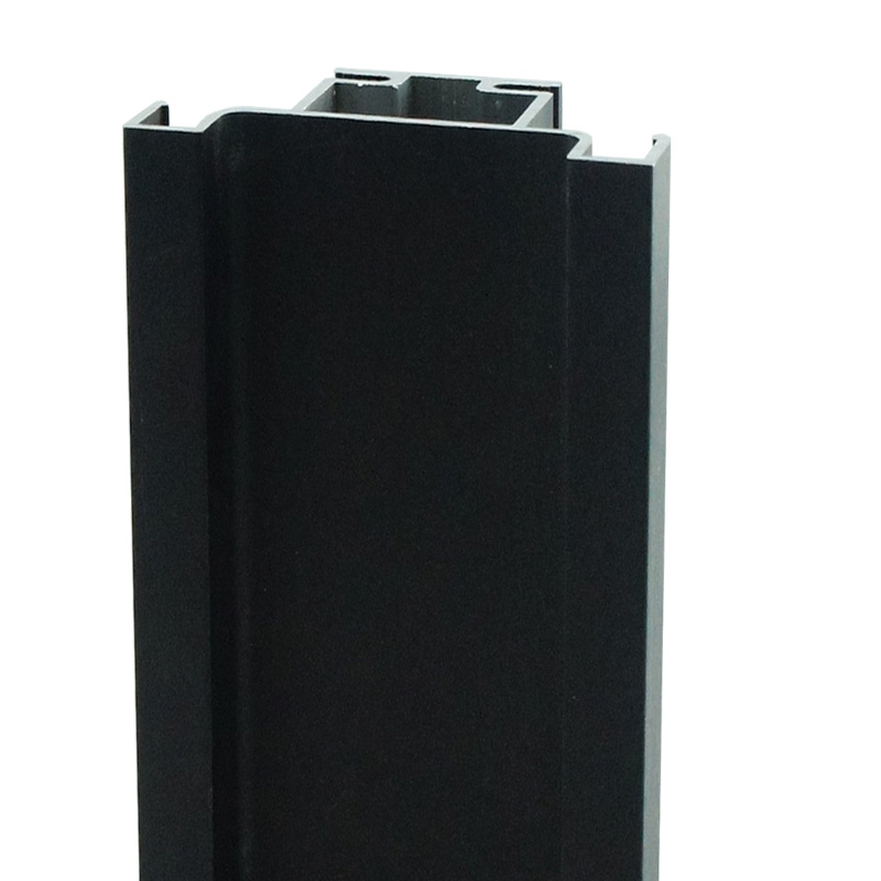 Профіль-ручка Gola, вертик. двостор., чорн. браш (алюм.), 4.35м Профіль-ручка Gola, вертик. двостор., чорн. браш (алюм.), 4.35м