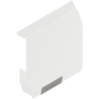 Заглушка AVENTOS HK-S з передньою заглушкою, ліва (пластик), білий шовк                                                       Заглушка AVENTOS HK-S з передньою заглушкою, ліва (пластик), білий шовк