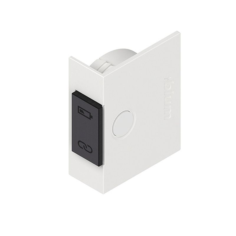 Радіокнопка SD для AVENTOS, білий шовк (пластик)   Радіокнопка SD для AVENTOS, білий шовк (пластик)