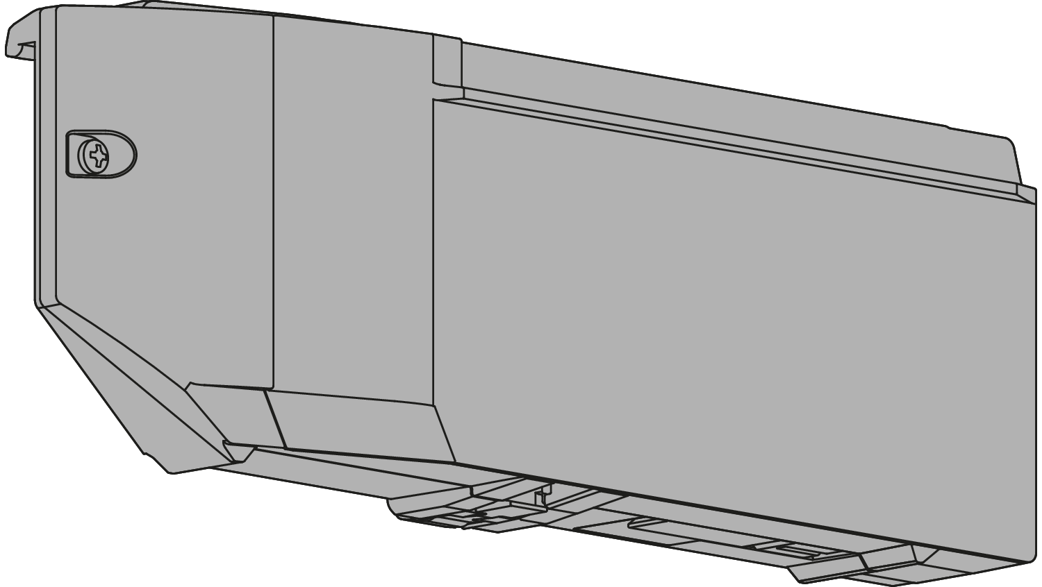 Привід SD для AVENTOS HK top, темно-сірий Привід SD для AVENTOS HK top, темно-сірий