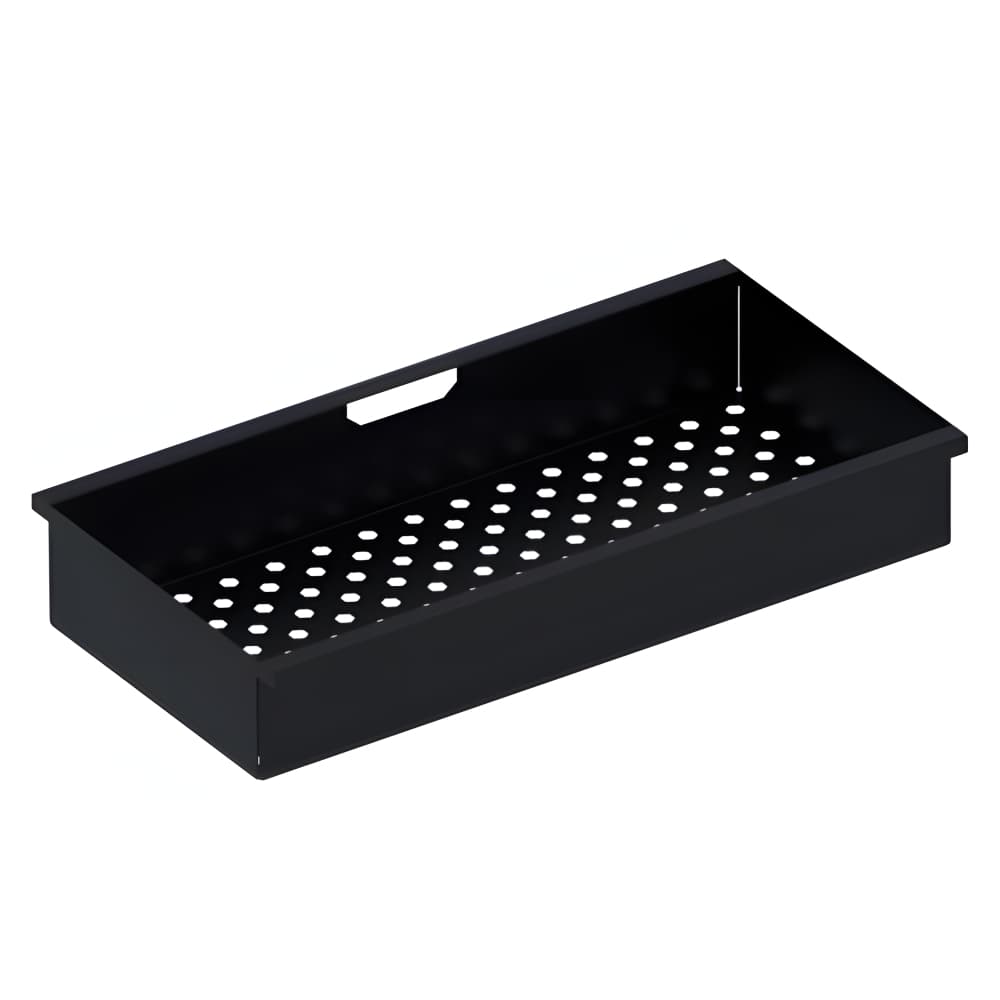 Кошик Ipnos 900мм (752х397х125мм), висувний, металевий лист, чорний Кошик Ipnos 900мм (752х397х125мм), висувний, металевий лист, чорний