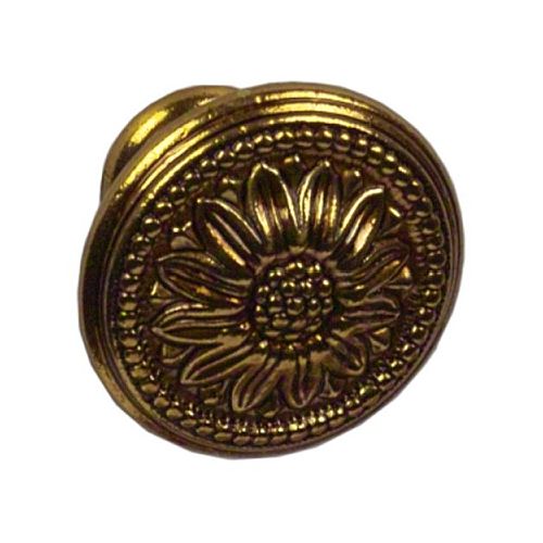 Ручка-кнопка d=25мм, золото Франції Ручка-кнопка d=25мм, золото Франції