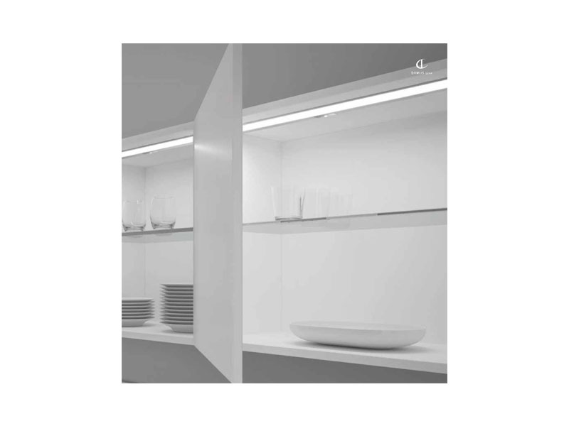 LED-cвітильник Leaf IFR 560 мм 2,4W/12V, алюміній (холодне біле світло)  LED-cвітильник Leaf IFR 560 мм 2,4W/12V, алюміній (холодне біле світло)