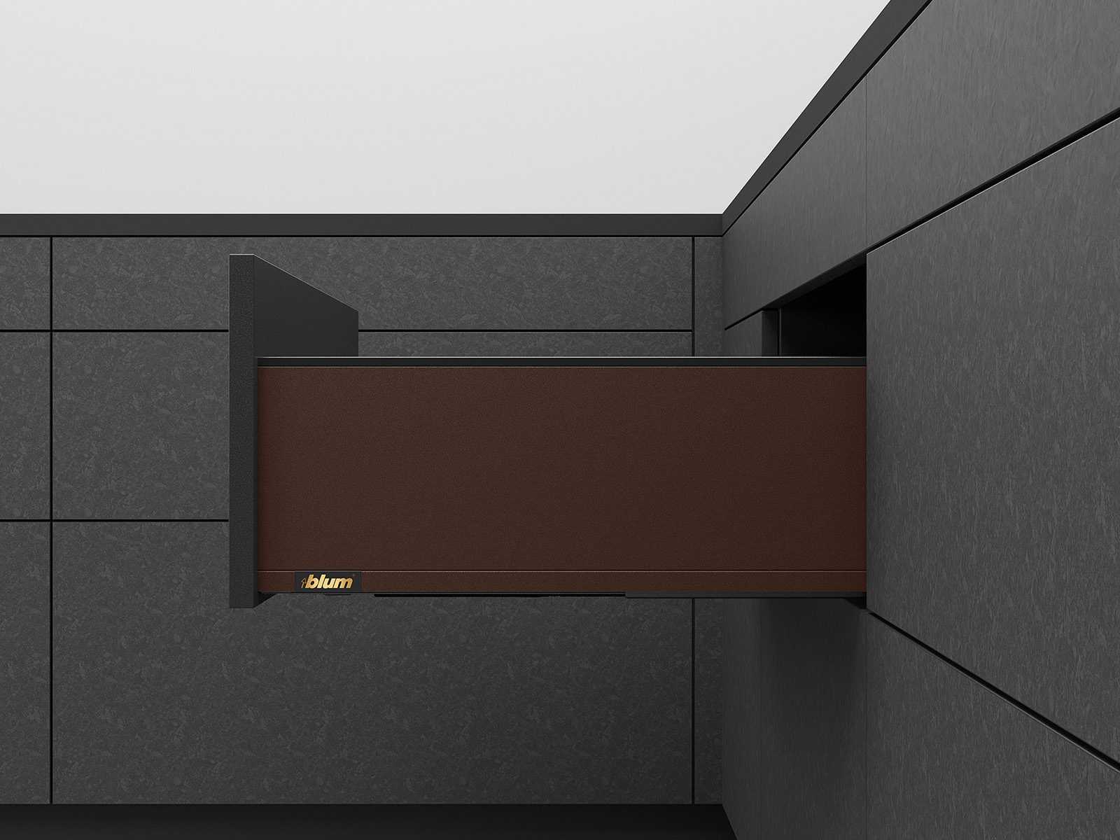 myLEGRABOX, NL=500мм, 40кг, висота C, TIP-ON BLUMOTION, NR (noble rust) myLEGRABOX, NL=500мм, 40кг, висота C, TIP-ON BLUMOTION, NR (noble rust)