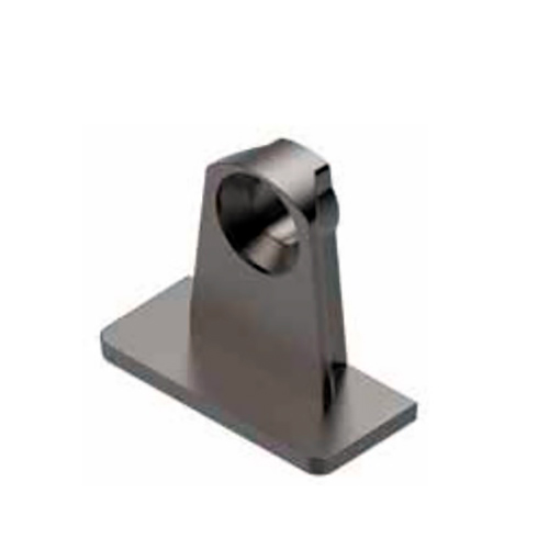 Елемент полицетримача для 25мм L=12,5мм (без різблення), нікель Елемент полицетримача для 25мм L=12,5мм (без різблення), нікель