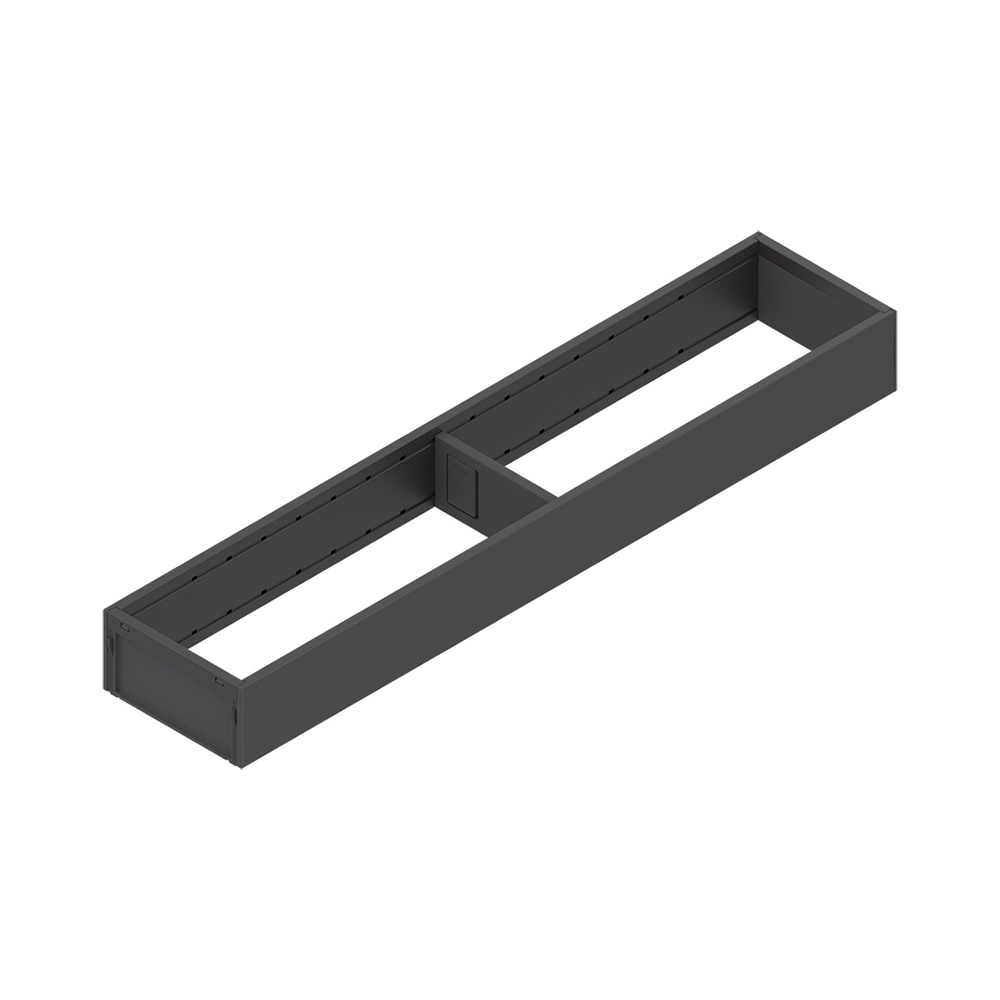 Рама AMBIA-LINE для LEGRABOX стандартний ящик, сталь, L=500мм, шир.=100мм, чорний