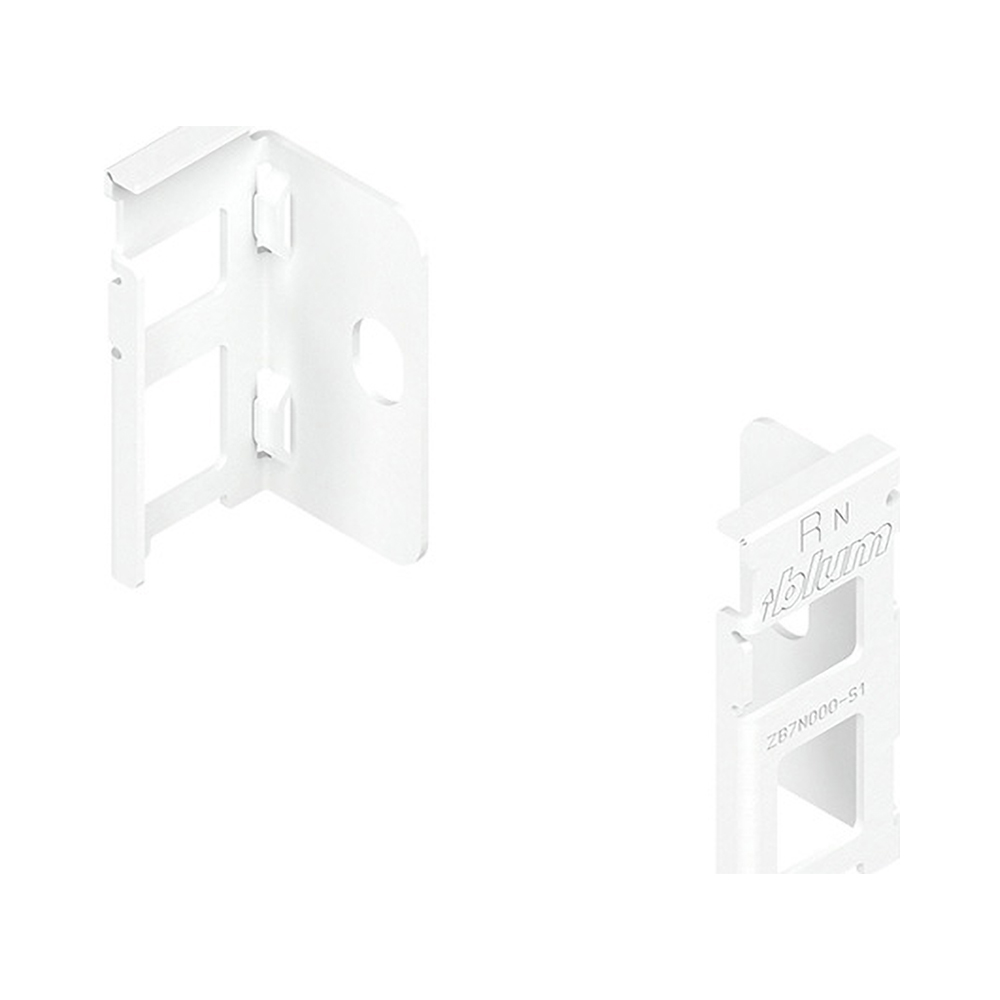 Тримач задньої стінки LEGRABOX з ДСП, N(78), лівий+правий, білий шовк