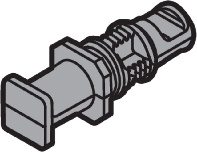 Головка релінга ANTARO, пластик Головка релінга ANTARO, пластик