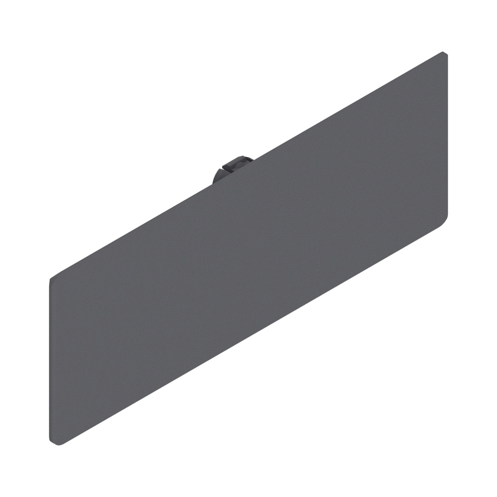 Заглушка к TANDEMBOX, без лого (пластик), серый