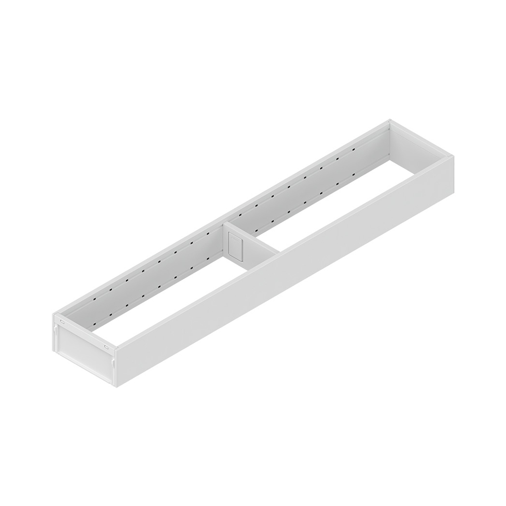 Рама AMBIA-LINE для LEGRABOX стандарт.ящик, сталь, L=550мм, шир =100 мм, белый шелк