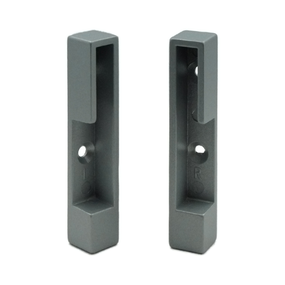 Тримач труби (боковий з кріпленням до боковини) CSS14148M5 14х14х80мм, алюміній фарбований (пара) Тримач труби (боковий з кріпленням до боковини) CSS14148M5 14х14х80мм, алюміній фарбований (пара)