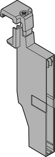 Тримач поперечного роздільника С ANTARO, білий шовк  Тримач поперечного роздільника С ANTARO, білий шовк