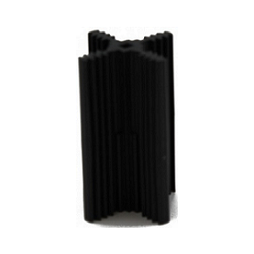 З'єднувач 4-сторонній для лотків Labrys, антрацит (пластик) З'єднувач 4-сторонній для лотків Labrys, антрацит (пластик)