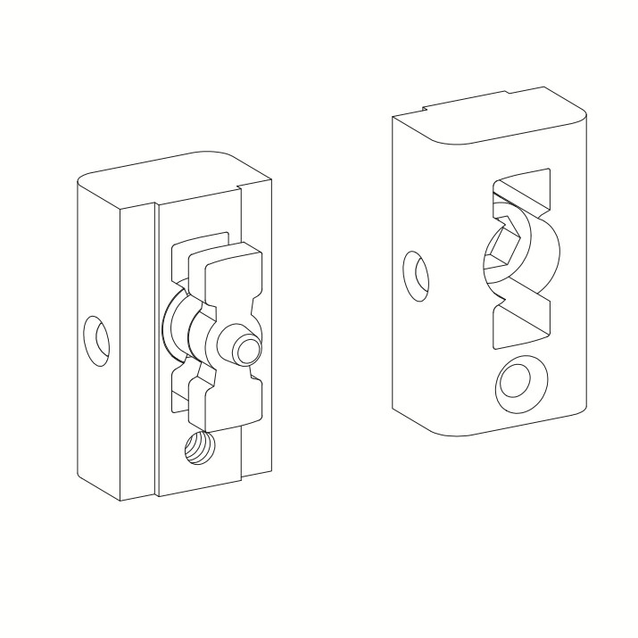 Кріплення перетинки (пластик) Кріплення перетинки (пластик)