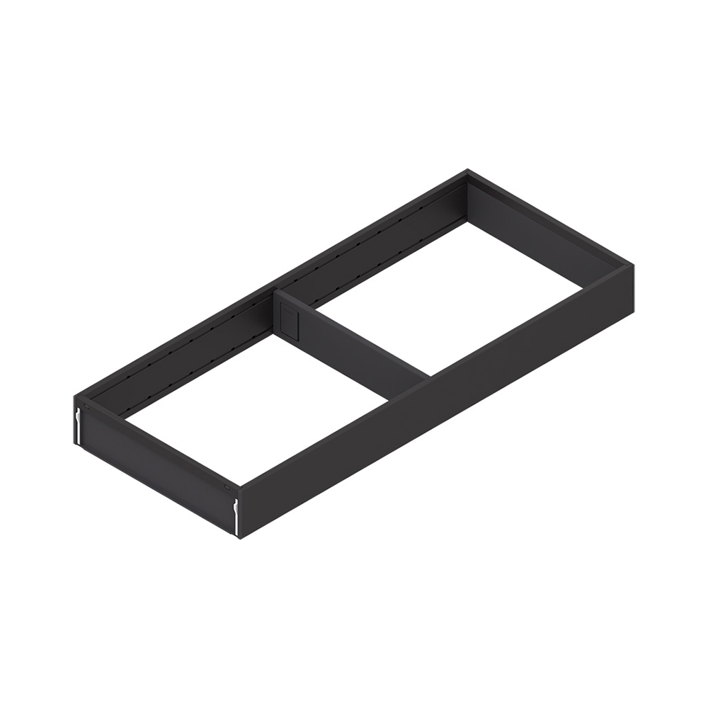 Рама AMBIA-LINE для LEGRABOX стандартний ящик, сталь, L=500мм, шир.=200мм, чорний