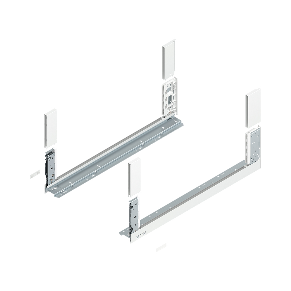 Боковина c Boxcover LEGRABOX free C, L=650мм, ліва+права, білий шовк Боковина c Boxcover LEGRABOX free C, L=650мм, ліва+права, білий шовк