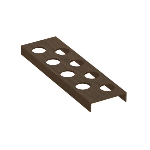 Тримач спецій 8xd45мм 473х142мм, горіх Canaletto (компакт-ламінат) Тримач спецій 8xd45мм 473х142мм, горіх Canaletto (компакт-ламінат)