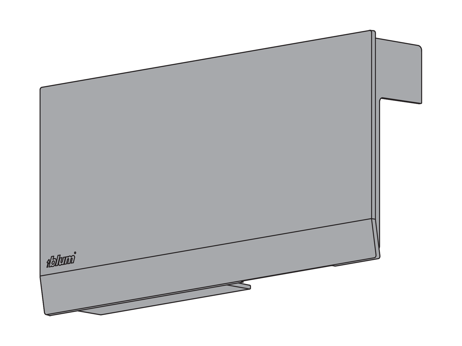 Заглушка AVENTOS HK TOP, права (пластик), білий Заглушка AVENTOS HK TOP, права (пластик), білий