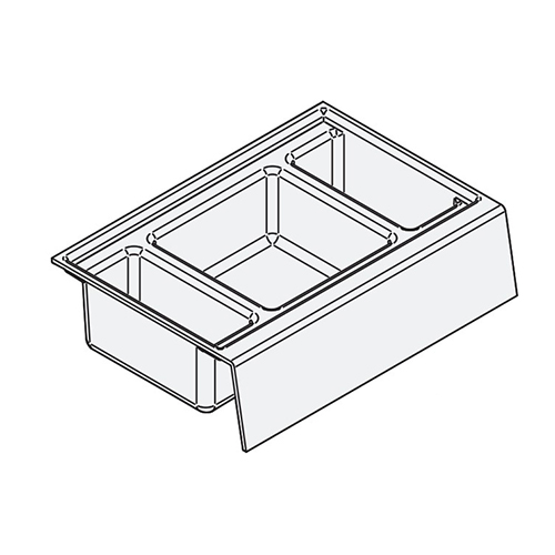 Органайзер для ванної кімнати, глибина 350мм, оріон Органайзер для ванної кімнати, глибина 350мм, оріон