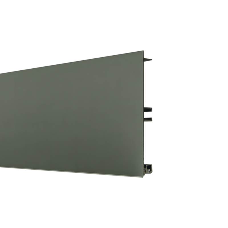 Цоколь H=120мм, алюміній (нержавійка), 4м Цоколь H=120мм, алюміній (нержавійка), 4м