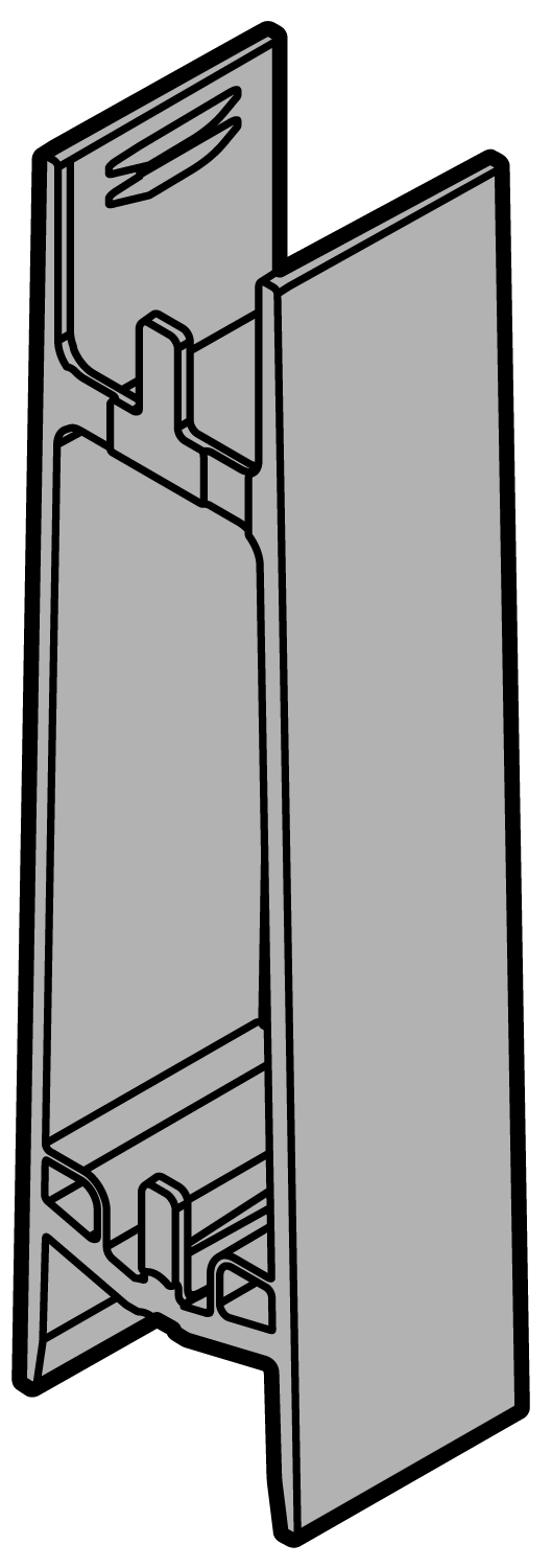 Держатель C вставки Antaro, передний нижний , симетричный, ОРИОН