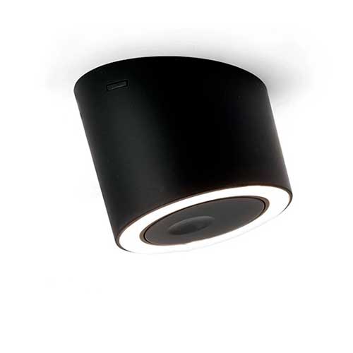 LED-cветильник UNIKA TDM 4,5W 24V SWW F46, с димером, черный (теплый свет)