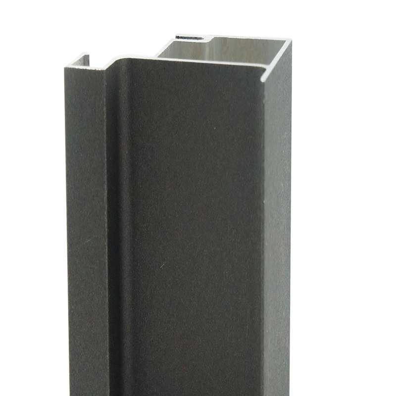 Профіль-ручка Gola 4280мм, вертикальна одностороння, графіт мат. Профіль-ручка Gola 4280мм, вертикальна одностороння, графіт мат.